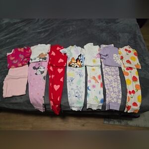 Toddler 4T Pajamas - short sleeve/pants (All for $32)